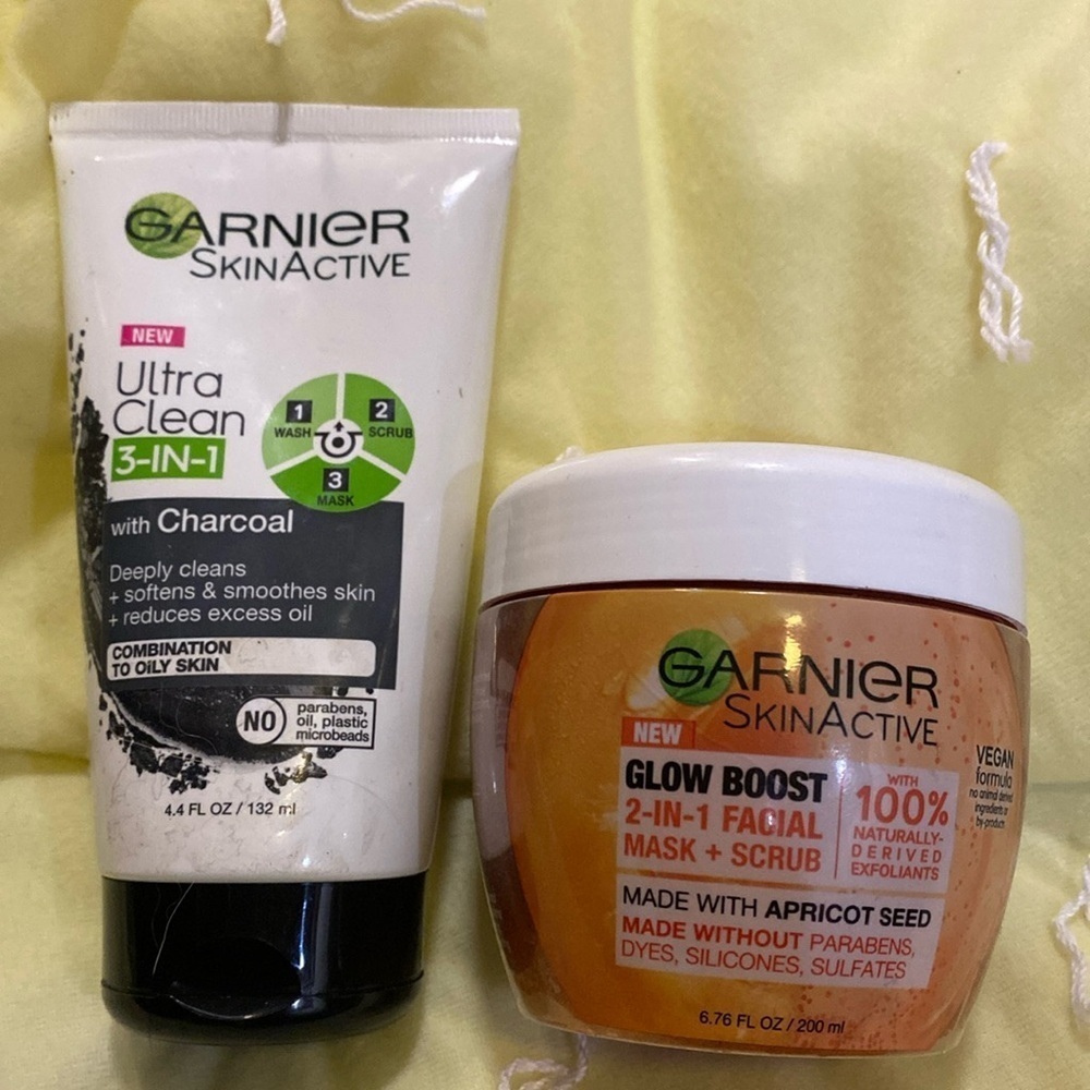 Garnier Skin Active Ultra Clean Facial Cleanser Bundle